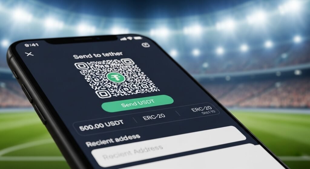 사설스포츠토토 사이트 내 테더 입금 프로세스 안내